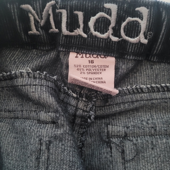 Mudd Black Corduroy Jeans 16P - Picture 5 of 5